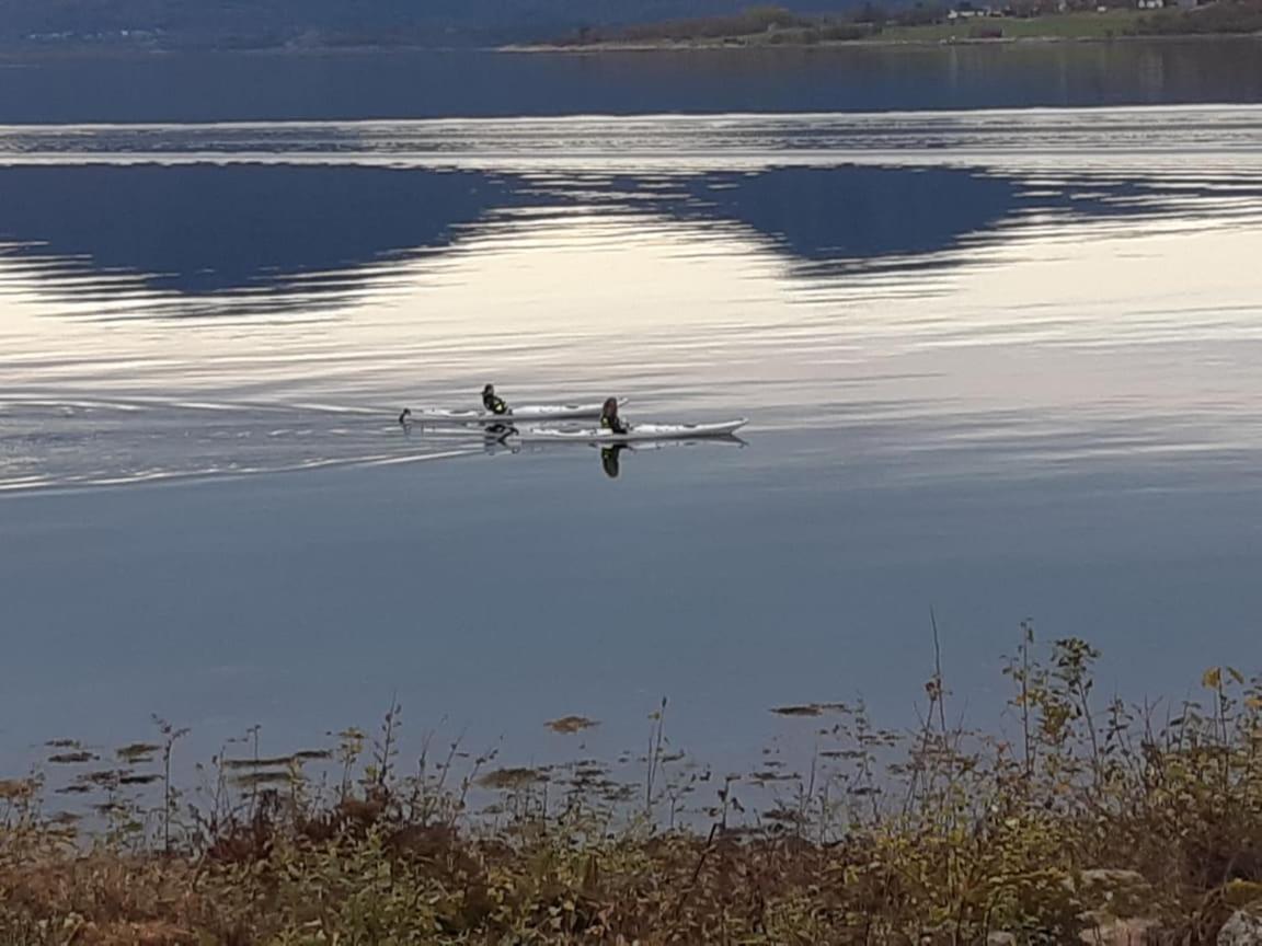 Feriehus Ved Sjoen Tomra Kültér fotó